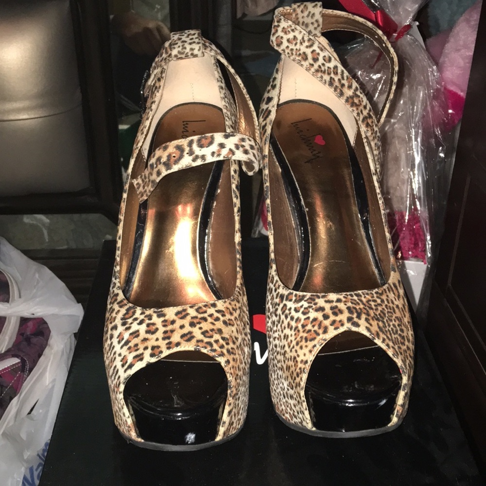 Leopard Wedges